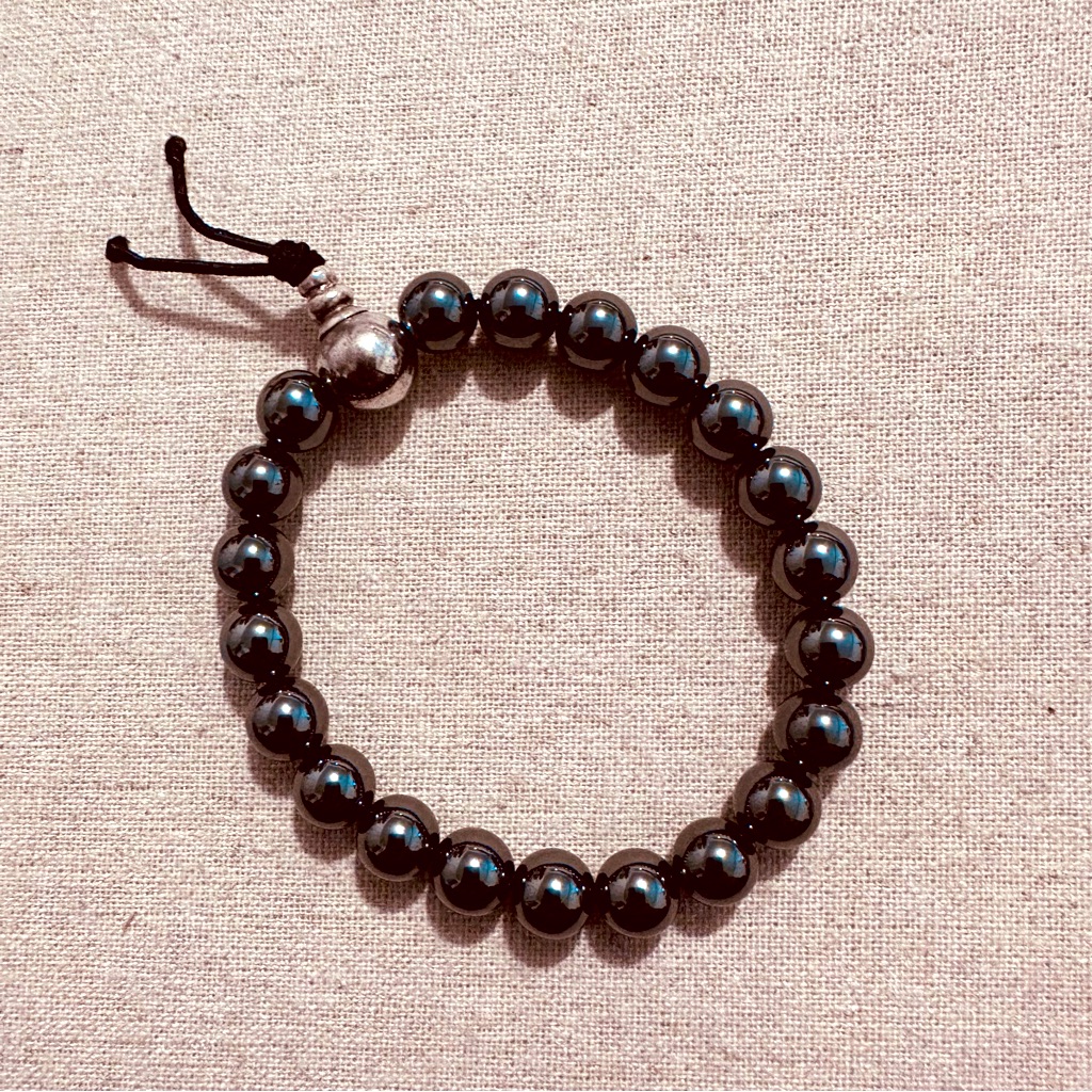 Lord Taylor Bracelet Stretch Hematite Whimsgoth New Age Boho Fairy 65$